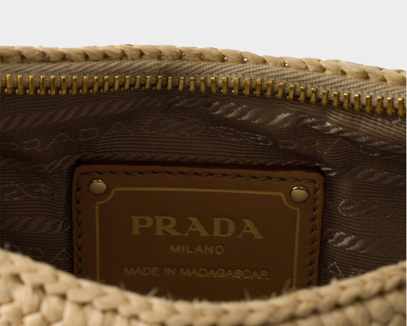 Bolsa Árque trançada